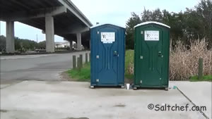port-o-lets boat ramp at bridge in Brunswick, Georgia porto-o-lets boat ramp in brunswick georgia